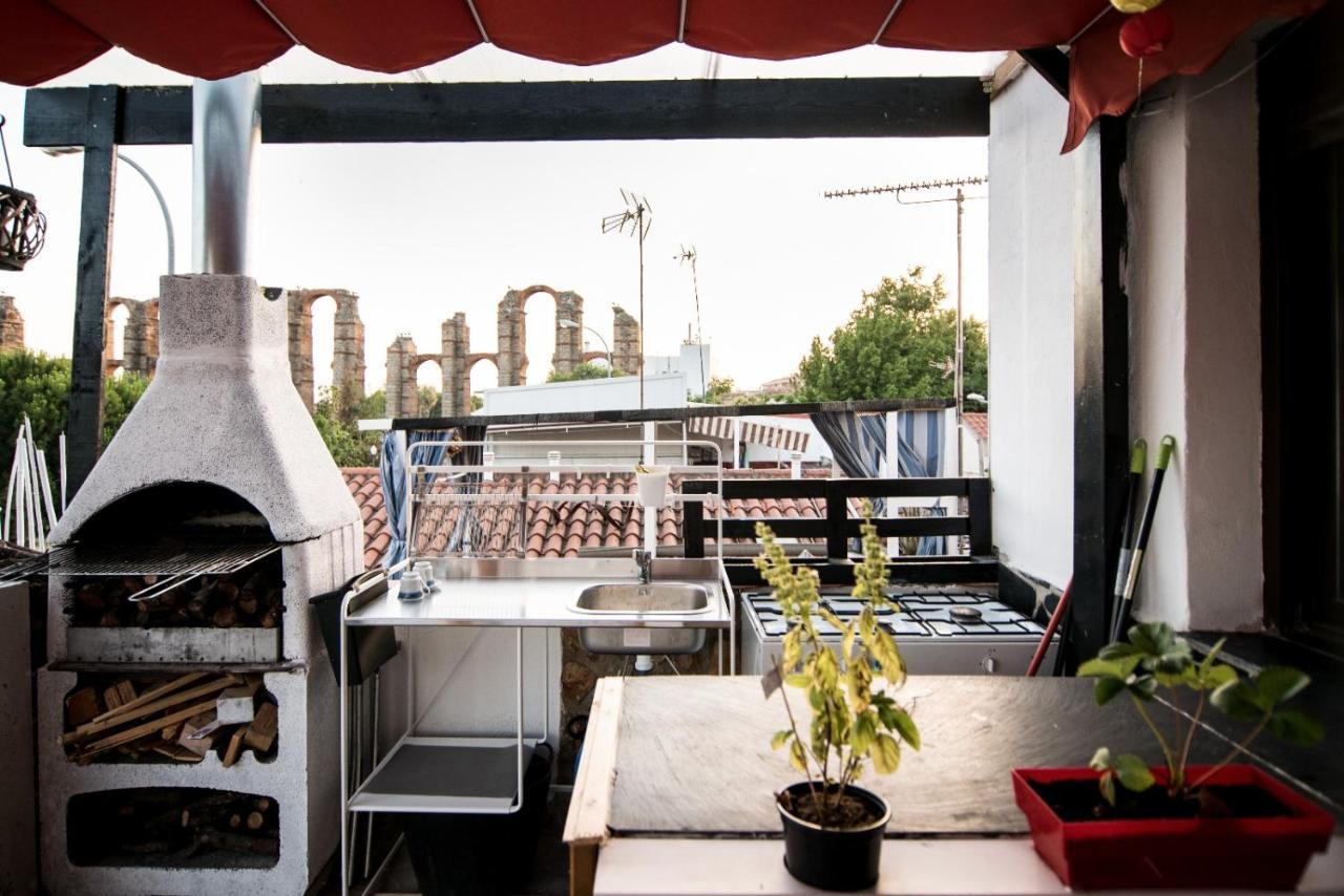 Loft Abuela Pepa Vistas Al Acueducto De Los Milagros Mérida Esterno foto